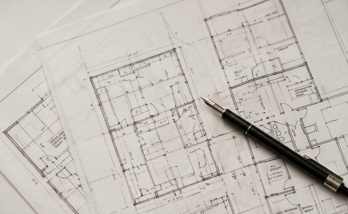Interior design work